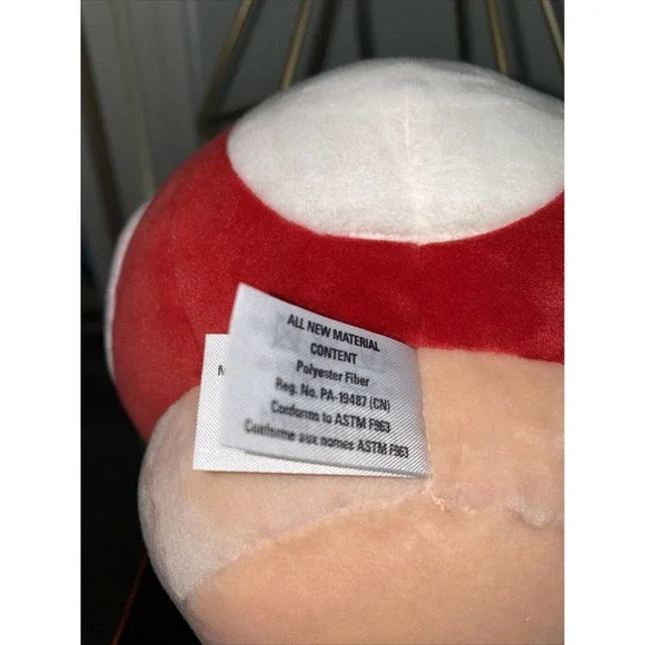 Nintendo: Super Mario Bros - Red Super Mushroom (Junior) Plush by Mocchi-Mocchi - Picture 5 of 5